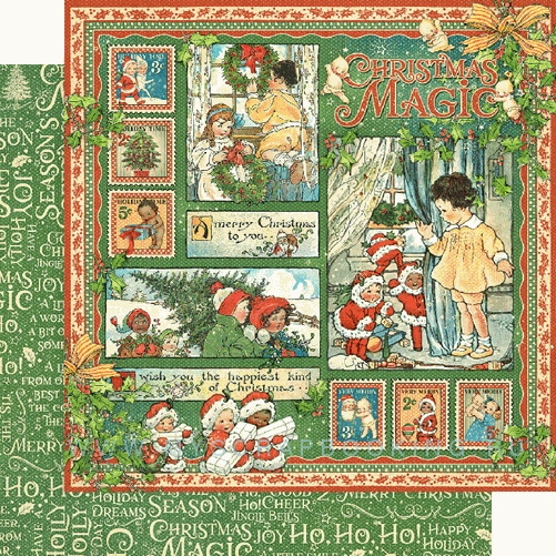     Christmas Magic  Graphic 45, 20*20, 24 