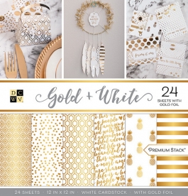     DCWV - Gold&White, 30,5*30,5 , 24 