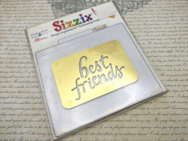    BEST FRIENDS, Sizzix