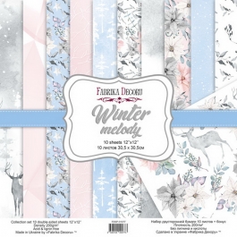     WINTER MELODY, 30,5*30,5 , 10 ,  + 